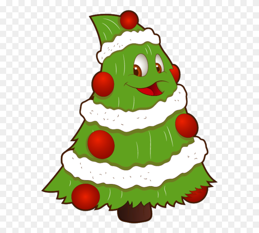 575x697 Transparent Funny Small Christmas Tree Png Clipart - Funny PNG