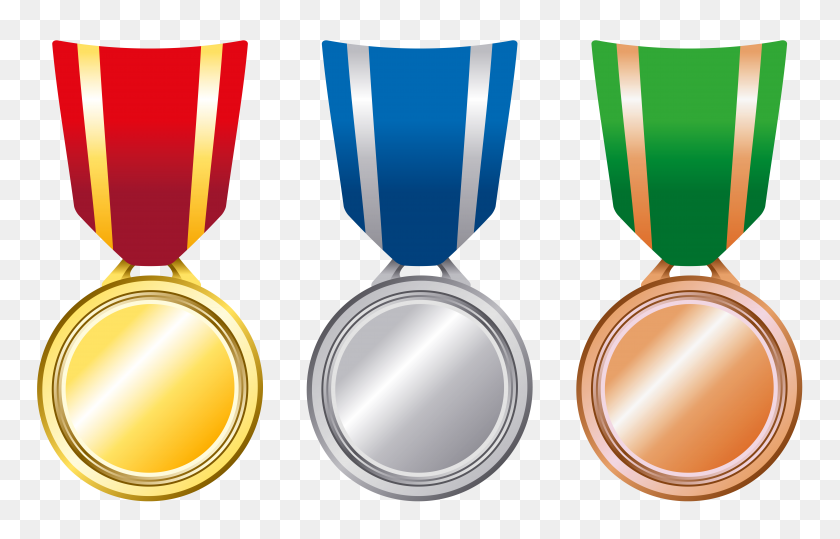 9675x5944 Transparent Gold Silver Bronze Medals Png Gallery - Gold Teeth PNG