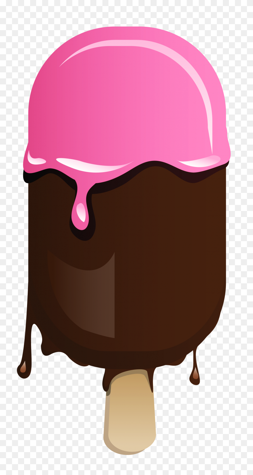 Transparent Ice Cream Stick - Ice Cream Clipart PNG