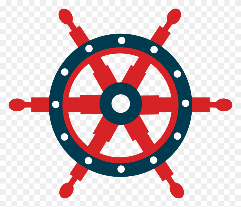 2652x2252 Transparent Nautical Cliparts - Boat Wheel Clipart