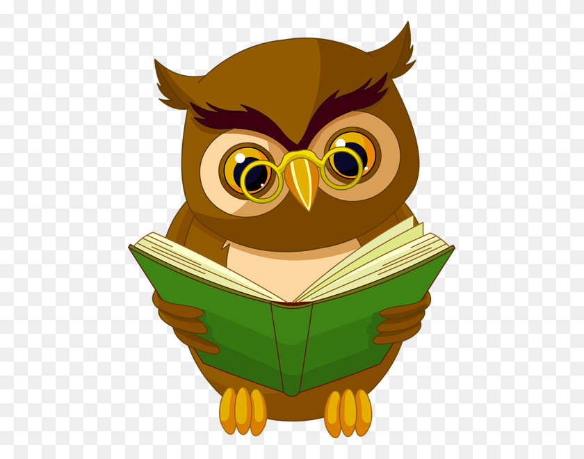 471x600 Transparent Owl With Book Png Clipart Picture Animal Clipart - Hace Fresco Clipart