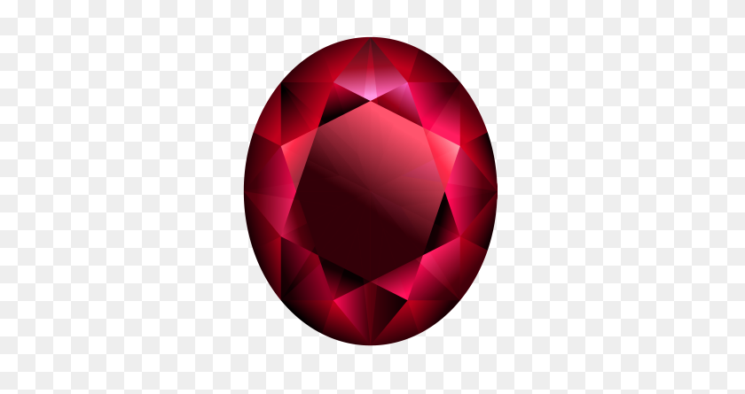 331x385 Transparent Red Oval Diamond Png - Red Oval PNG
