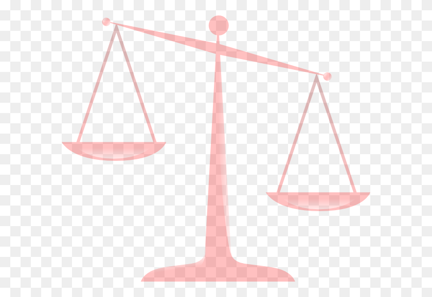 600x518 Transparent Scales Of Justice Clip Art - Free Clipart Images Scales Of Justice