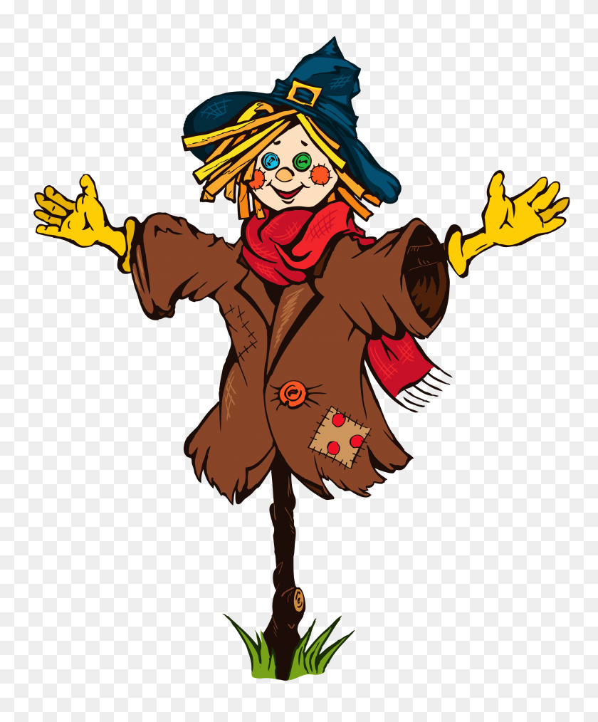 3437x4204 Transparent Scarecrow Png Clipart - Scarecrow Clipart