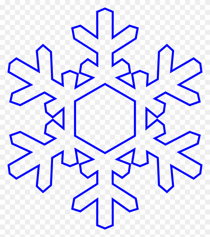 958x1094 Transparent Snowflakes Cliparts - Snowflake PNG Transparent