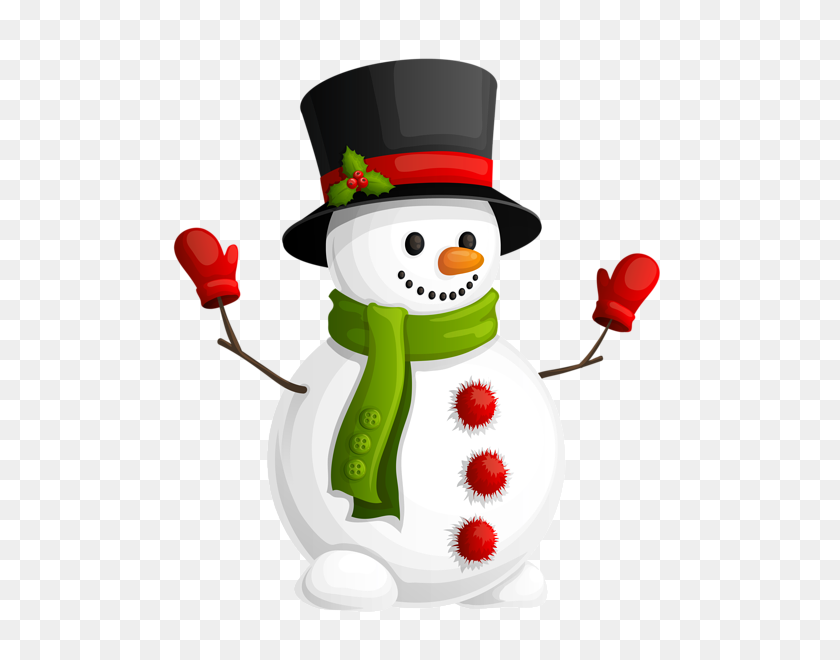 505x600 Transparent Snowman With Green Scarf Clipart Man - Merry Christmas 2017 PNG