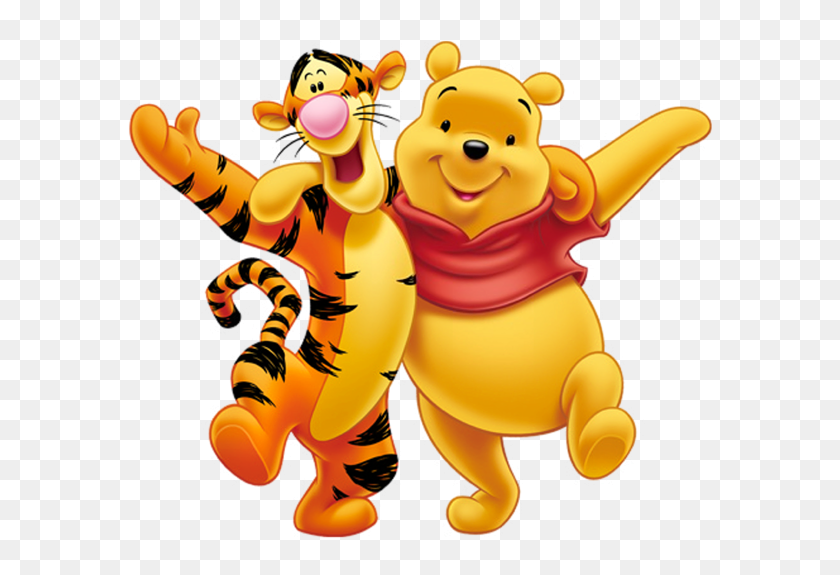 600x515 Transparent Winnie The Pooh And Tigger Png Gallery - Pooh Bear Clipart