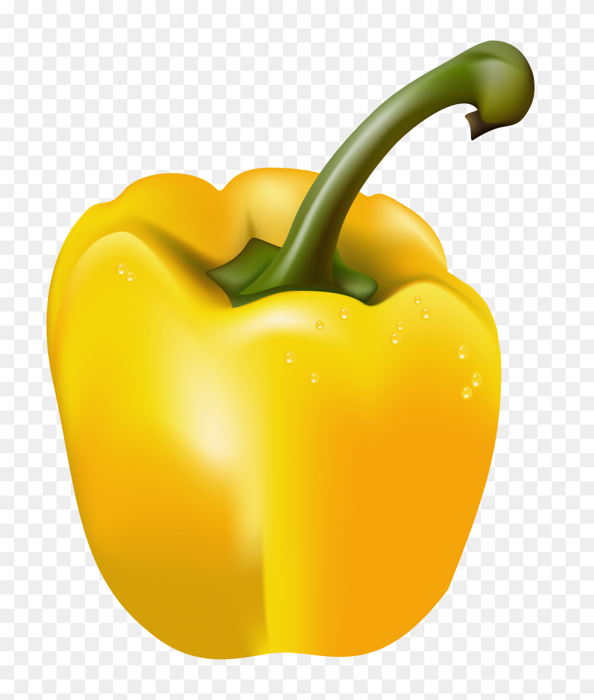 3366x4011 Transparent Yellow Pepper Png Clipart Gallery - Pepper PNG