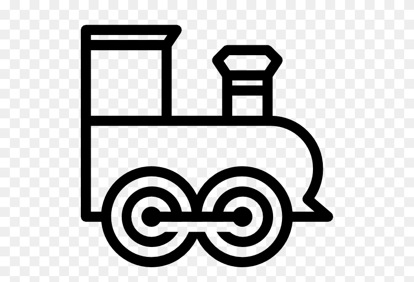 512x512 Transport Steam Engine Icon Ios Iconset - Engine PNG