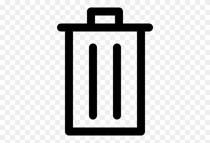 512x512 Trash Bn With Png And Vector Format For Free Unlimited - Trash Can Clipart Free