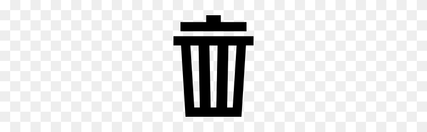 200x200 Trash Can Icons Noun Project - Trash Can PNG