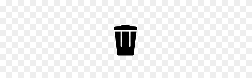 200x200 Trash Can Icons Noun Project - Trashcan PNG
