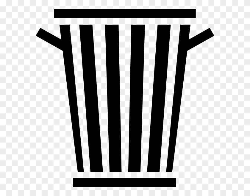 600x600 Trash Can Png Clip Arts For Web - Garbage Can PNG