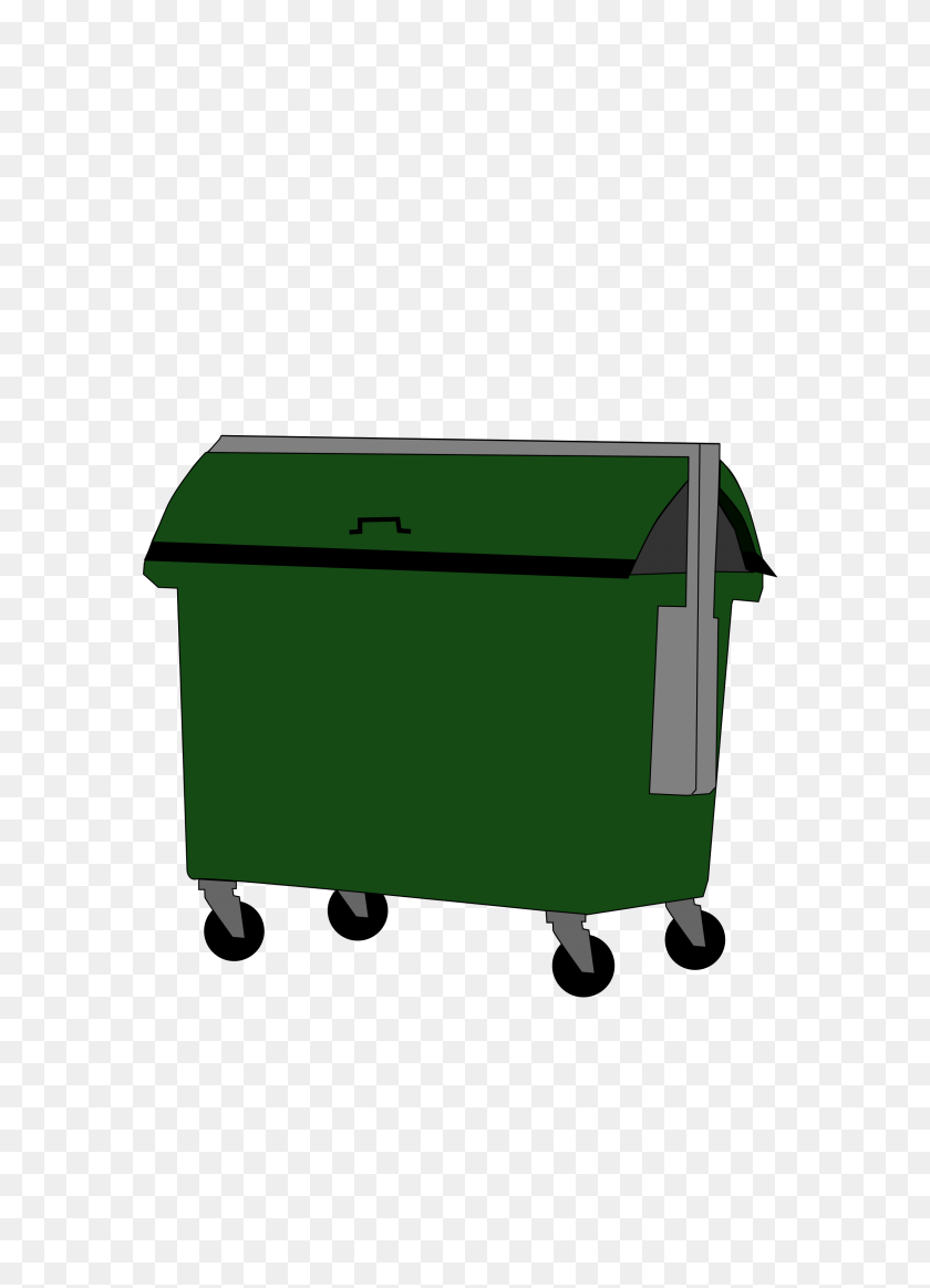 2400x3394 Trash Container Icons Png - Trash PNG