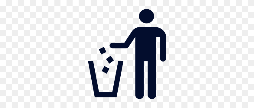 258x299 Trash Png Images, Icon, Cliparts - Trash Can Clipart