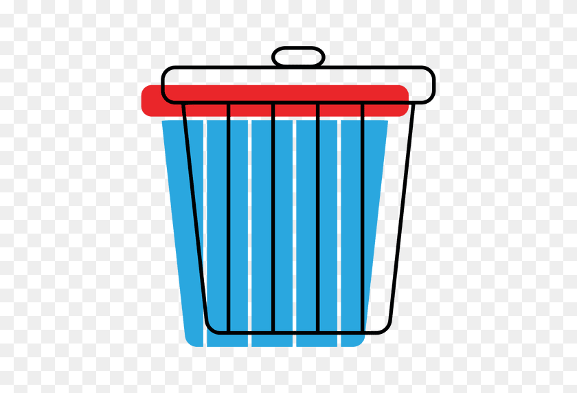 512x512 Trash Recycle Bin Offset Icon - Recycle Bin PNG