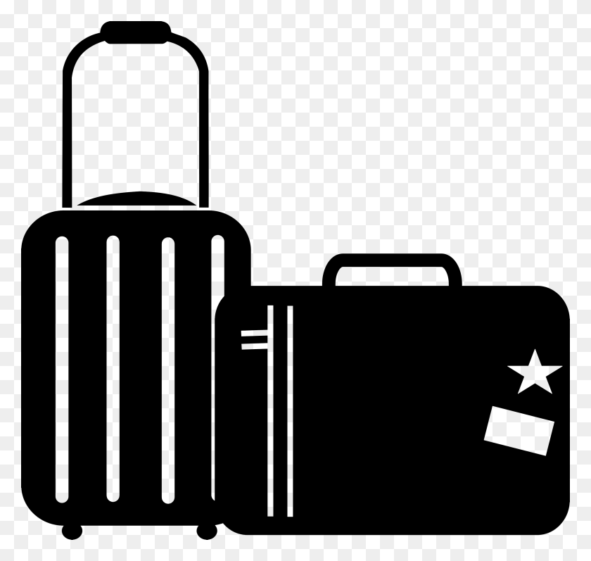 2749x2600 Travel Clipart Black And White - Rocket Clipart Black And White