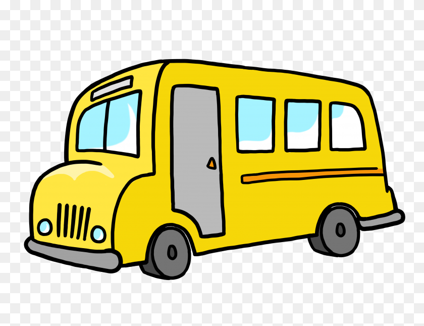 4000x3000 Travel Clipart Bus - Vacation Clipart