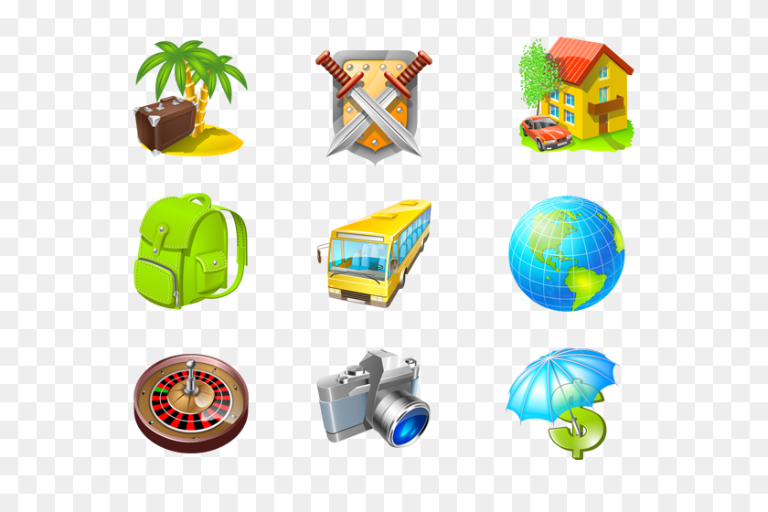 600x500 Travel Icons - Travel PNG