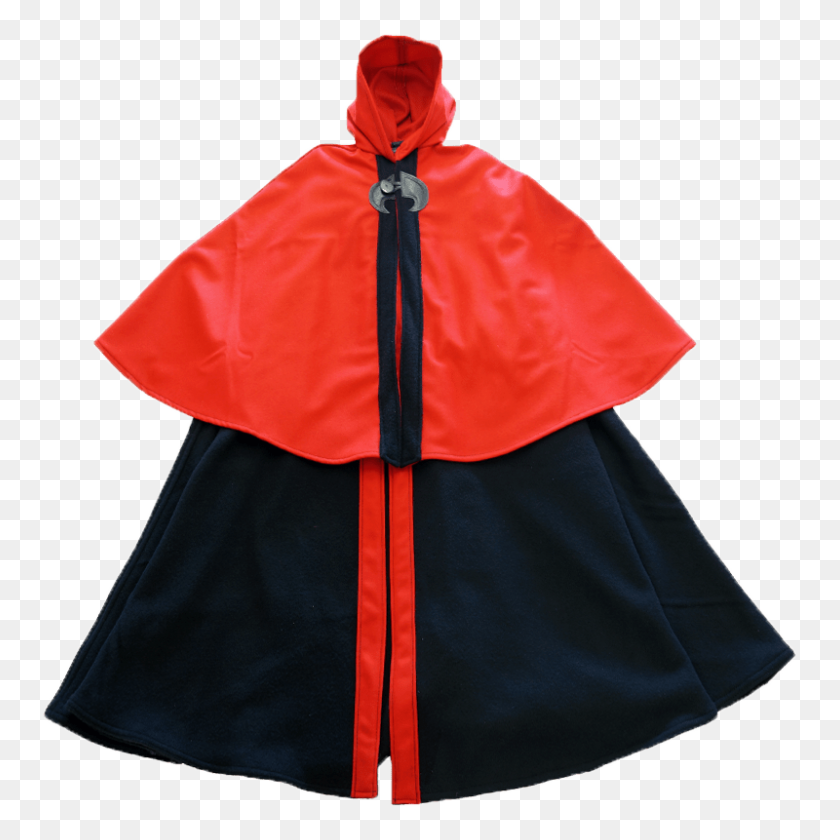 800x800 Travelers Cloak Half Moon Travel Clothing - Red Cape PNG