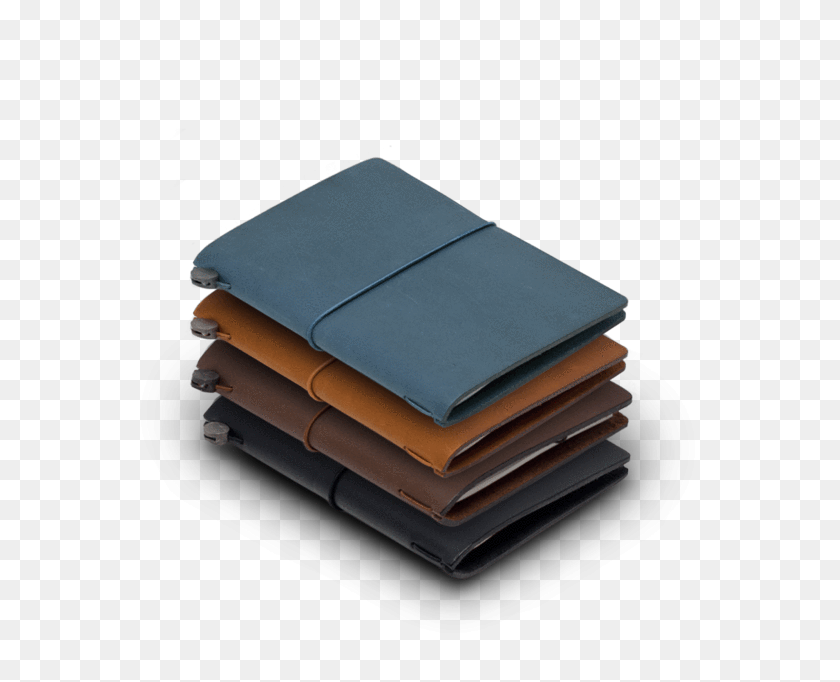 760x622 Traveler's Notebook Company Leathernotebooks From Japan - Stack Of Paper PNG