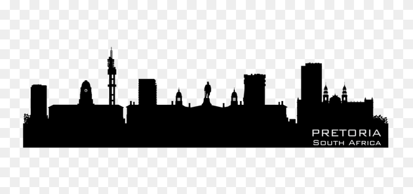 1000x429 Traveling For Business Or Pleasure Pretoria Will Not Disappoint - Washington Dc Skyline Silhouette PNG