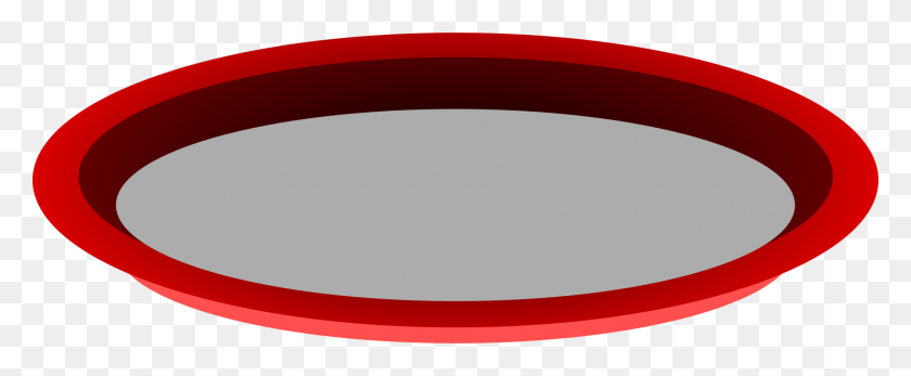 2032x750 Tray Computer Icons Plateau Red - Red Oval PNG