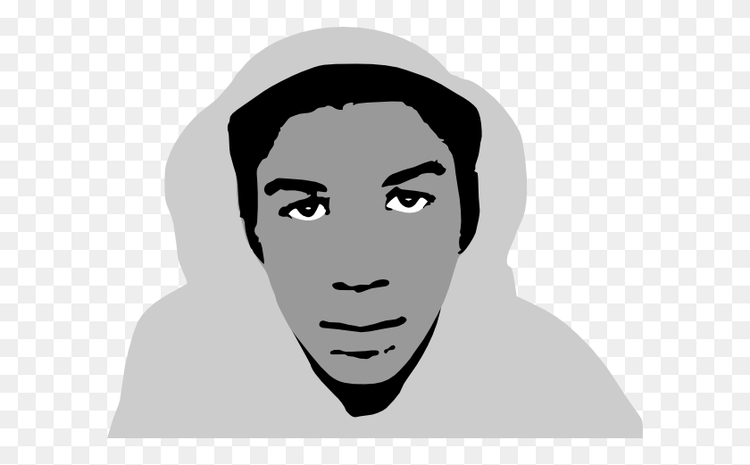 600x461 Trayvon Martin Clip Art - Racism Clipart