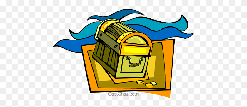 480x305 Treasure Chest, Pirates, Gold Royalty Free Vector Clip Art - Pirate Treasure Chest Clipart