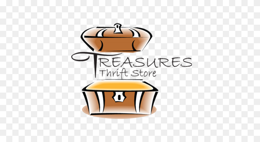 400x400 Treasures Thrift - Thrift Store Clip Art