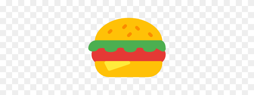 256x256 Угощение - Гамбургер Пирожки Клипарт