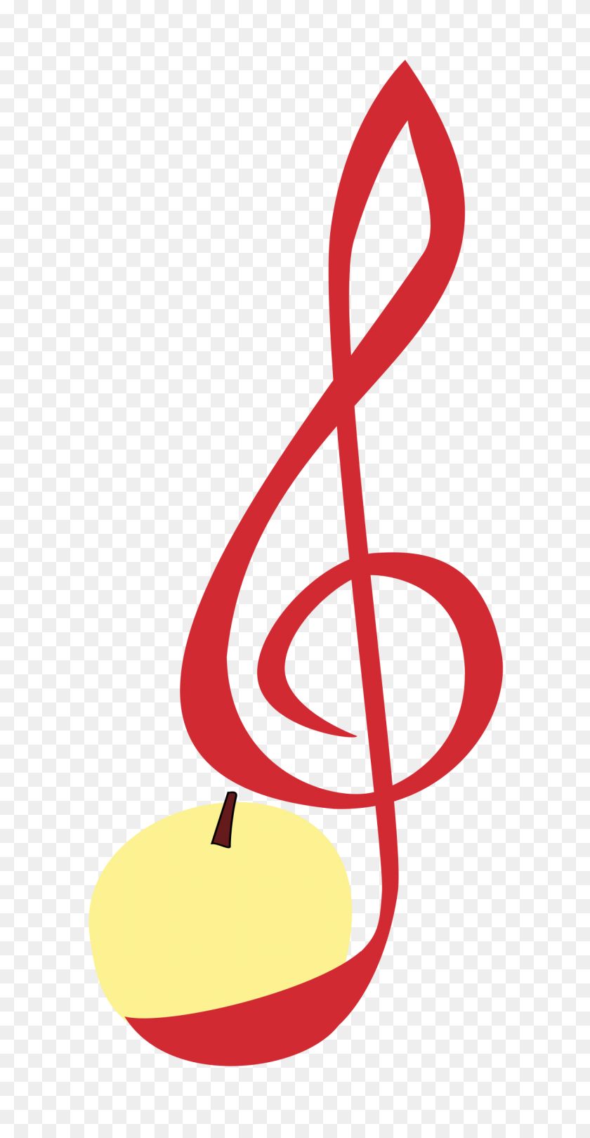 Treble Clef Apple Icons Png - Treble Clef PNG