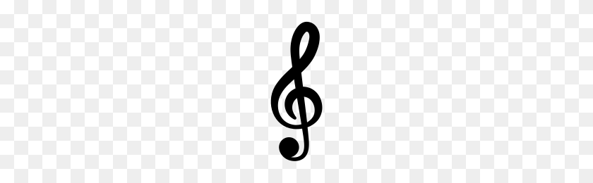 200x200 Treble Clef Png Png Image - Treble Clef PNG