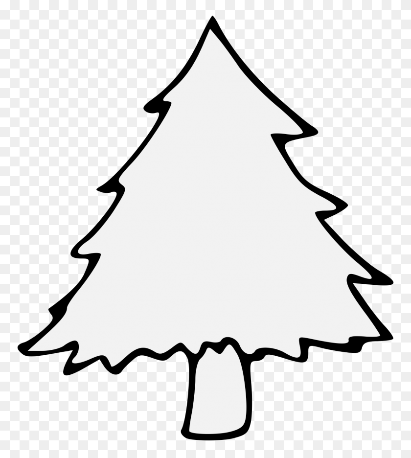 1237x1390 Tree - Pine Tree Clipart PNG