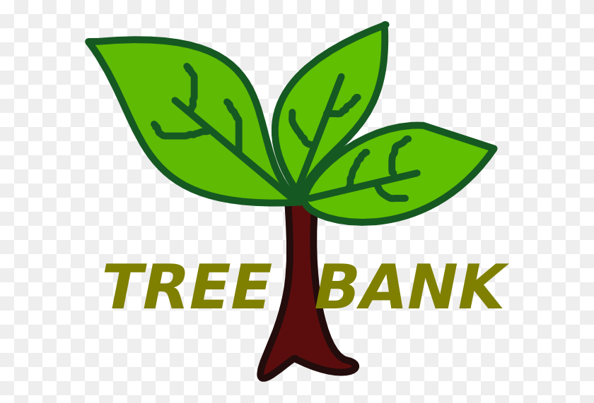 600x511 Tree Bank Clip Art - Bank Clipart