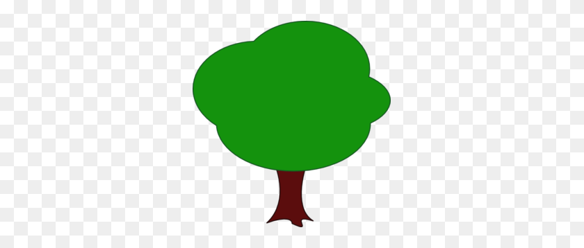 285x298 Árbol De Dibujos Animados Lindo Clipart - Cute Tree Clipart