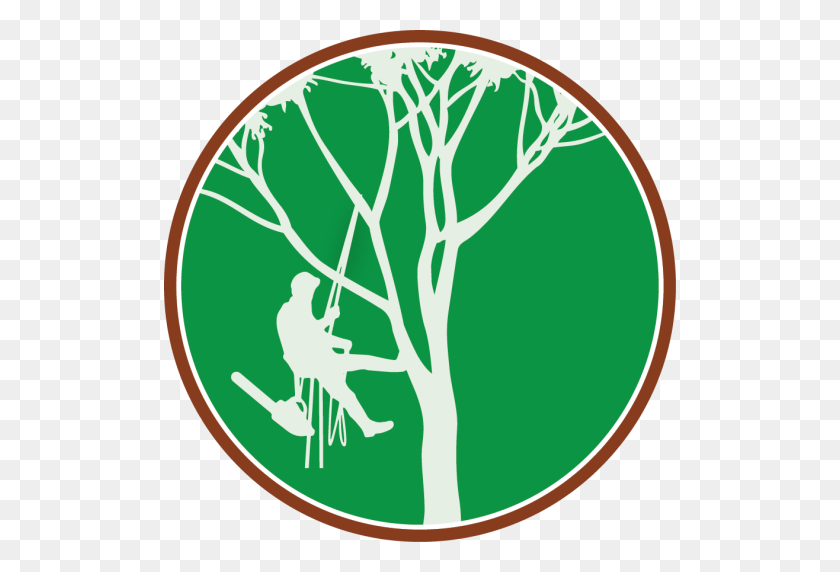 512x512 Logos De Trepador De Árboles - Arborist Clipart