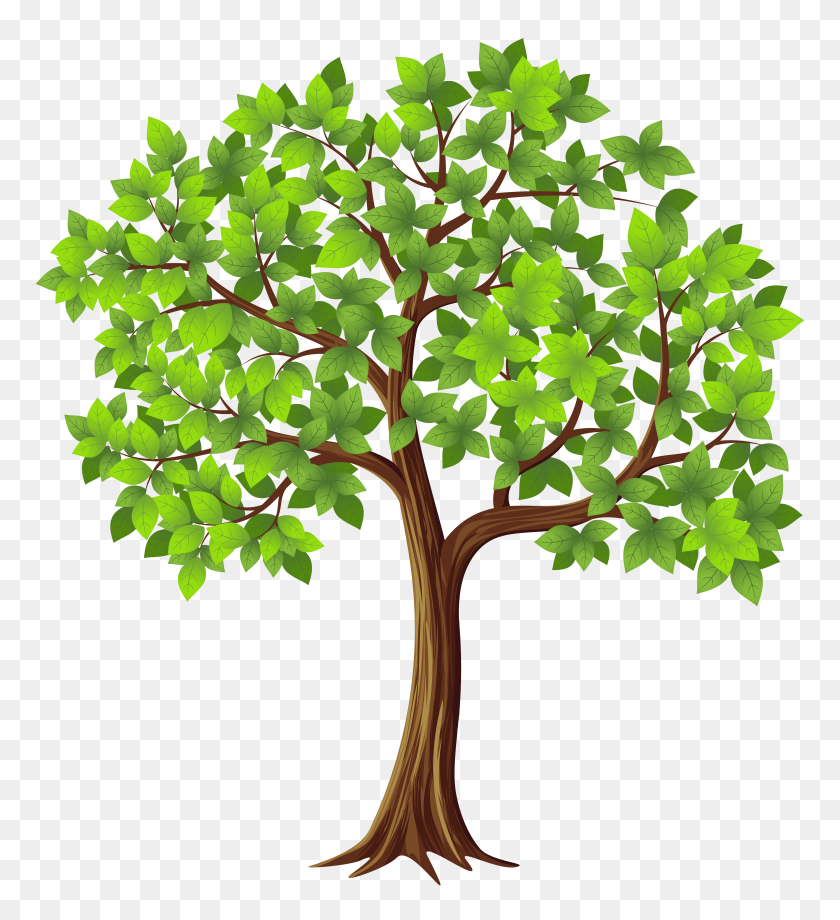 5440x6000 Tree Clip Art - Tree With Leaves Clipart