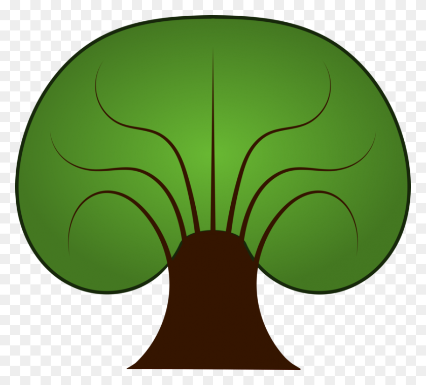 837x750 Tree Clip Art Christmas Trunk Branch Root - Trunk Clipart