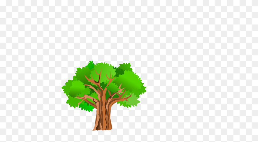 600x404 Tree Clip Art Free Vector - Bunting Clipart Free
