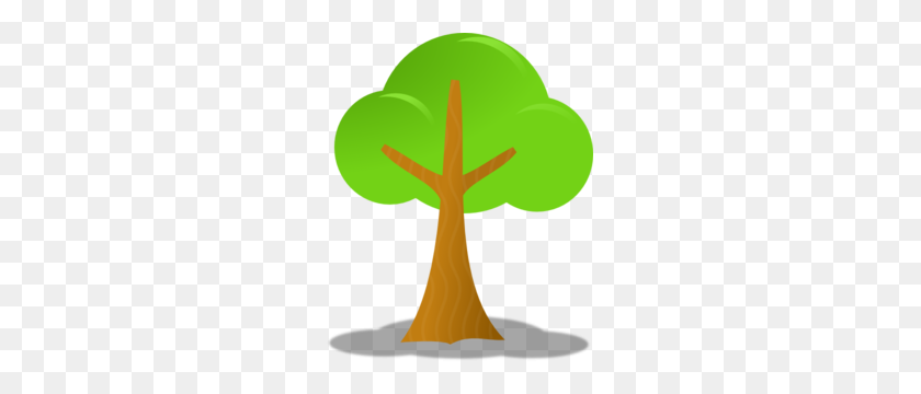 243x300 Tree Clipart Clker Clip Art Images - Green Tree Clipart