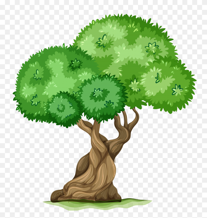 4862x5132 Дерево Клипарт Посмотрите На Древесное Искусство Изображения - Сердце Дерево Клипарт