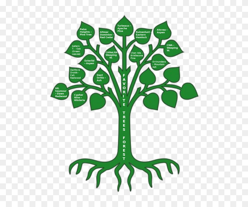 640x640 Дерево Клипарт Природная Среда Организации Метафоры - Осина Клипарт