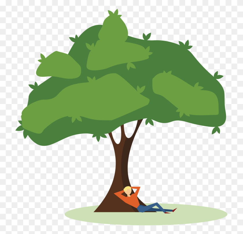 733x750 Tree Computer Icons Plants Video Download - Guy Clipart