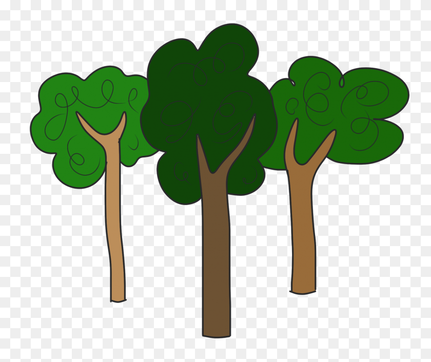 1600x1327 Tree Forest Clip Art - Free Forest Clipart