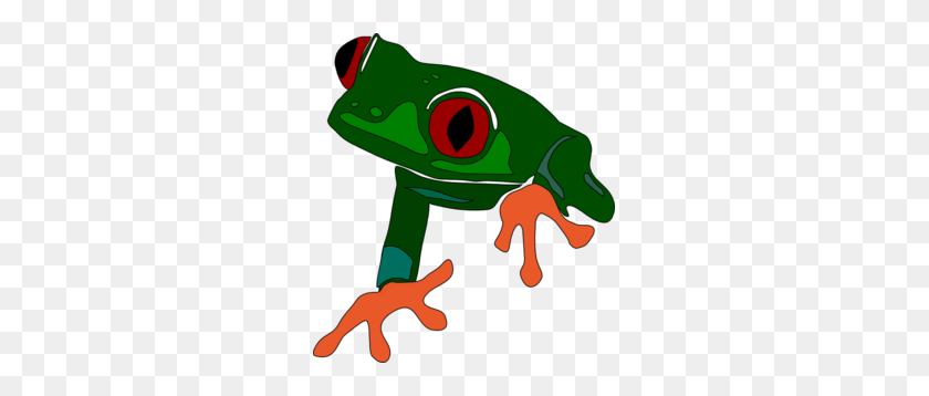 273x298 Tree Frog Clip Art - Frog Clipart