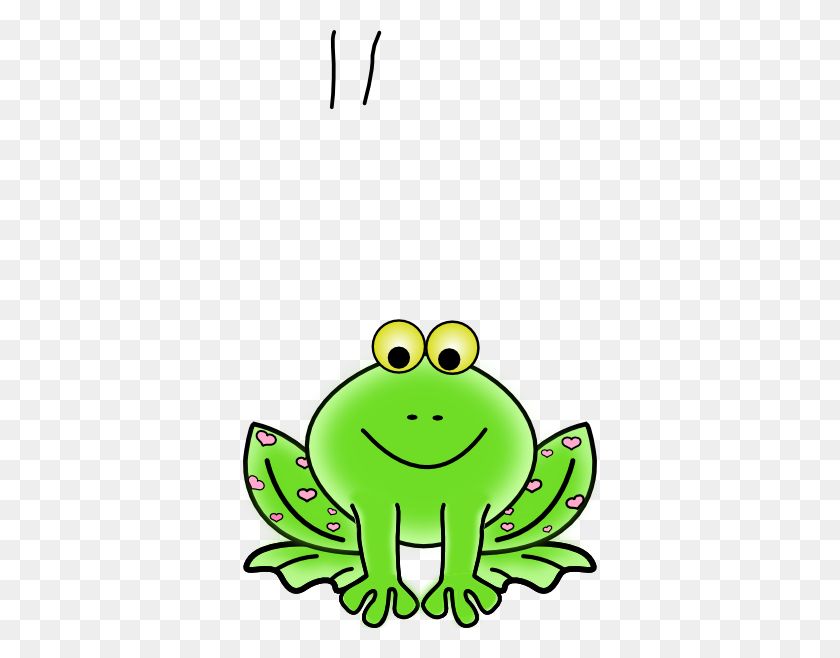 354x598 Tree Frog Clipart Small Frog - Bullfrog Clipart
