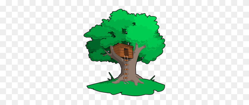 276x297 Tree House Clip Art I'm Going To Print Out A Small Clip Art Type - Small House Clipart