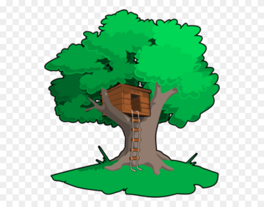 558x600 Tree House Md Free Images - Tiki Torch Clipart