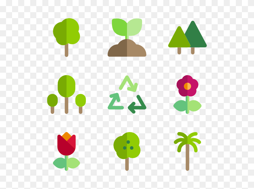 600x564 Tree Icon Packs - Tree Symbol PNG